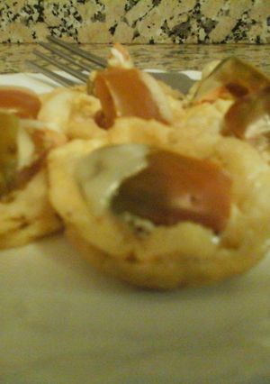 A picture of Mini egg muffins.
