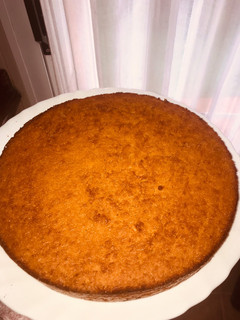 Una foto de Tarta de zanahoria/ Carrot cake