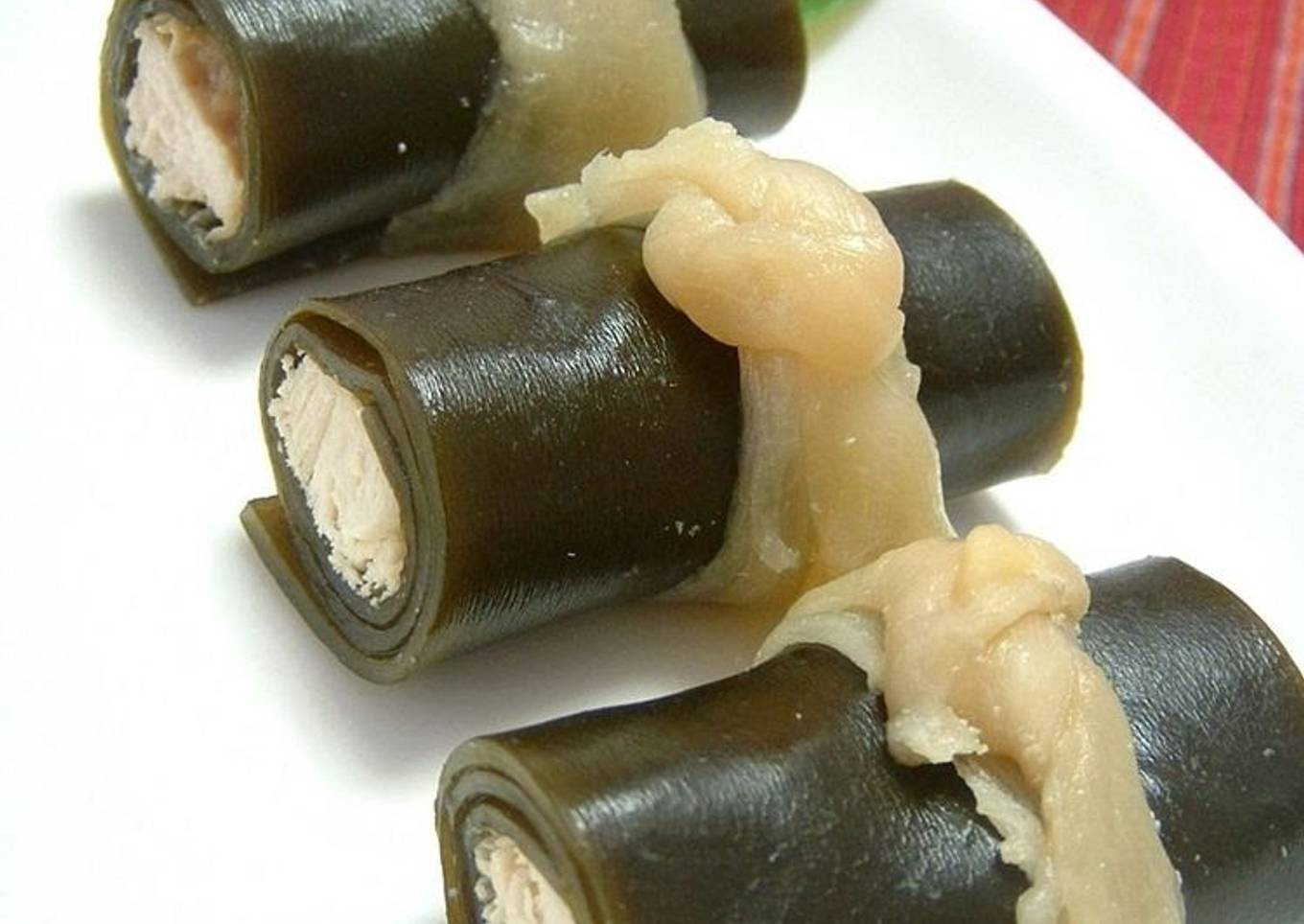 Light Chicken Kobumaki For Osechi