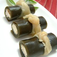 A picture of Light Chicken Kobumaki For Osechi.
