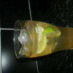 A picture of Iced Peppermint tea.