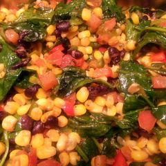 A picture of Corn and Black Bean Saute.