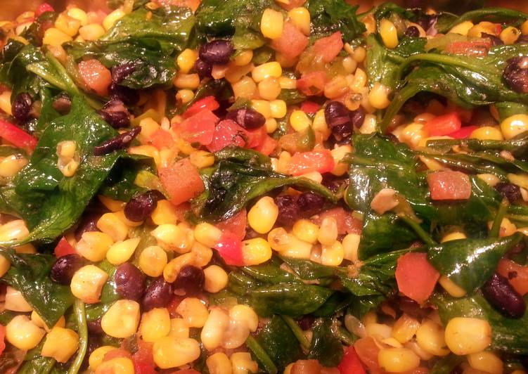 Recipe of Speedy Corn and Black Bean Saute