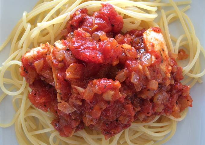 Garlic Chicken Pasta