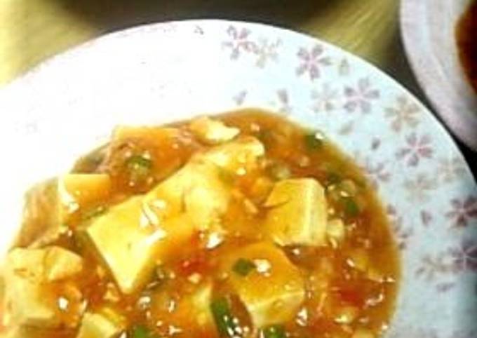 Simple and Healthy Tofu in Chili Sauce