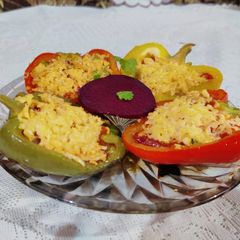 A picture of Stuffed Shimla Mirch.