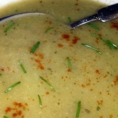 A picture of Sig's Leek and Cabbage Soup.