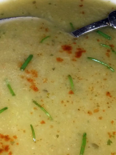 A picture of Sig's Leek and Cabbage Soup.