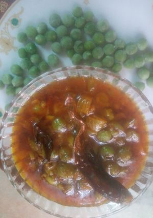 बिहारी मटर झोल (Bihari matar jhol recipe in hindi) रेसिपी मुख्य फोटो