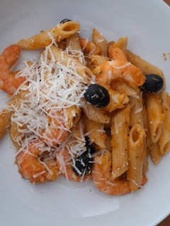 Foto de Penne com Tomate e Camarão