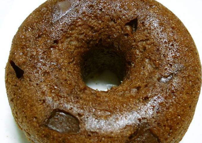 Steps to Prepare Delicious Rich Baked Chocolate Donuts with Shio-Koji for Valentine&#39;s