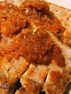 A picture of Pork Sauté with Onion Sauce.