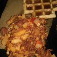 A picture of White Girl Chorizo con papas ;).