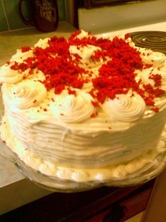 A picture of Red Earth Cake.
