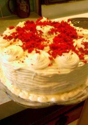 A picture of Red Earth Cake.