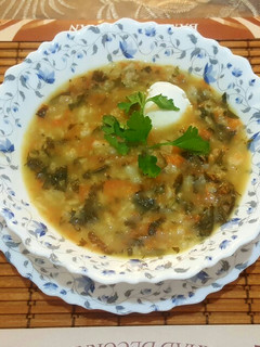 عکسی از دستور سوپ جو پرک (Oat Soup)