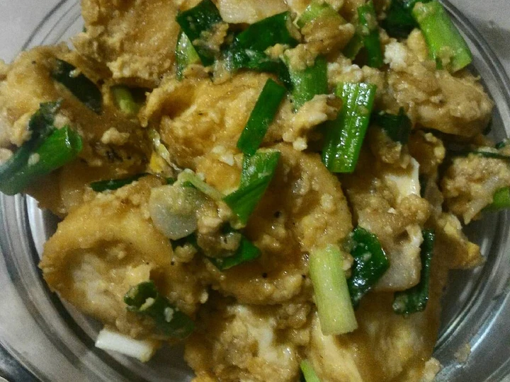 Langkah Mudah untuk Menyiapkan Resep Tofu telur asin yang  Bikin Ketagihan Anti Ribet, Uenak Banget