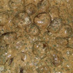 A picture of Swedish meatball.