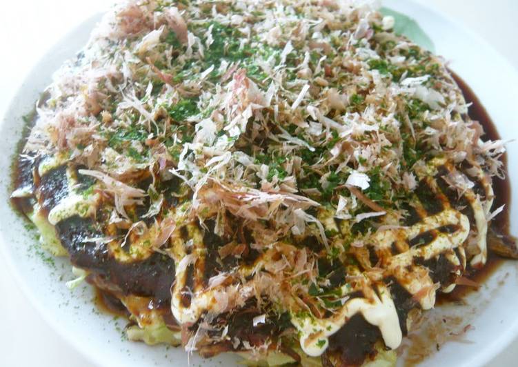 Simple Way to Make Homemade Osaka Okonomiyaki