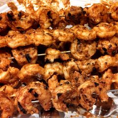 Grilled Italian Herb Shrimp Skewers A picture of Grilled Italian Herb Shrimp Skewers.