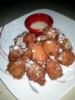 A picture of Strawberry Pancake Puppies.