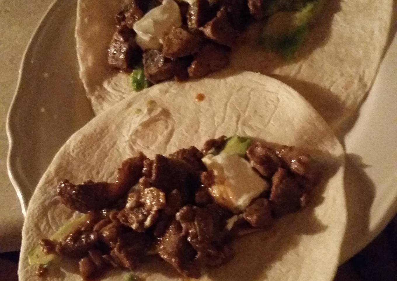 Easiest Way to Make Quick Steak burrito