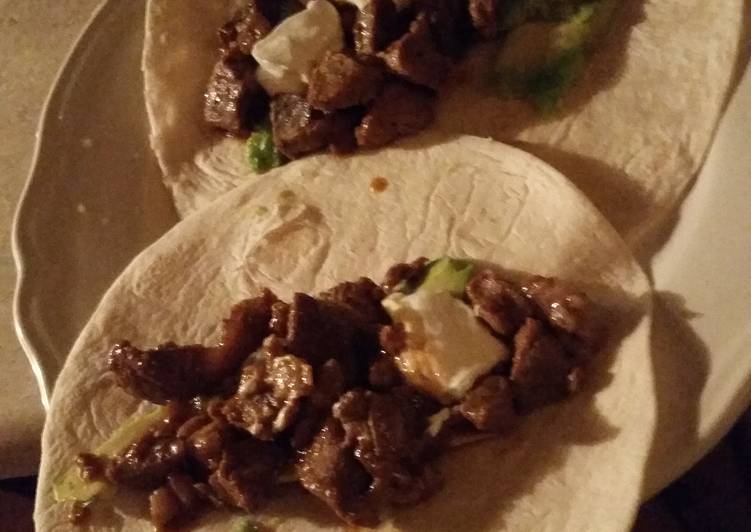 How to Make Super Quick Homemade Steak burrito