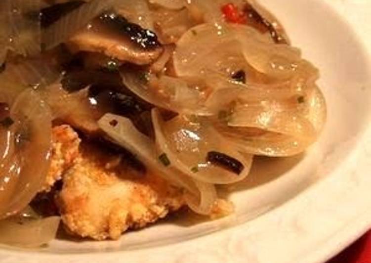 Recipe of Perfect Crispy Fried Chicken with Sweet Vinegar Sauce