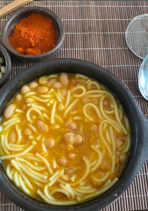 Una foto de Porotos con rienda