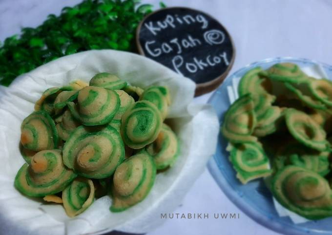 Anti Ribet, Membuat Kuping Gajah Pokcoy Yang Sederhana