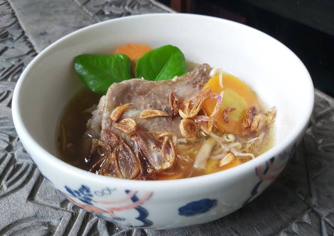 Resep Sop Ayam Pak Min Klaten Anti Gagal