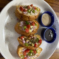 A picture of Bruschetta.