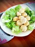 Polpette di patate e ricotta alla salvia
