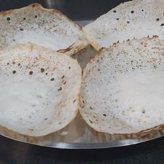 Appam Without Yeast A picture of Appam Without Yeast.