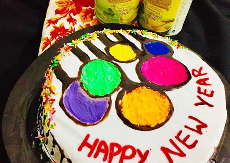 Happy new year Cake