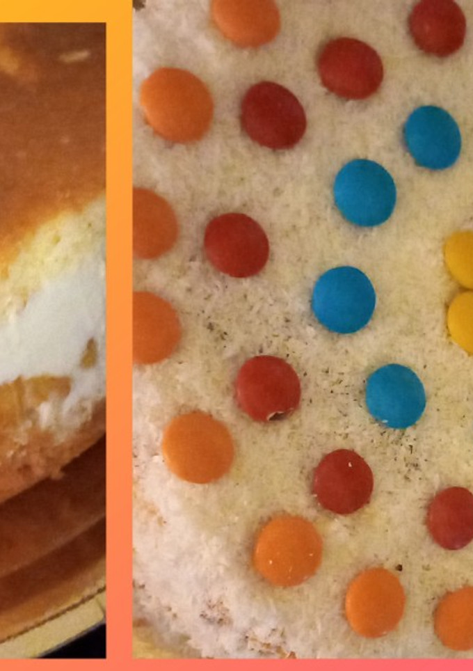 Una foto de Torta de cumpleaños luz