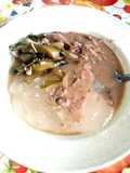 Linut dan sayur manis keladi