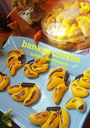 Foto resep Banana cookies