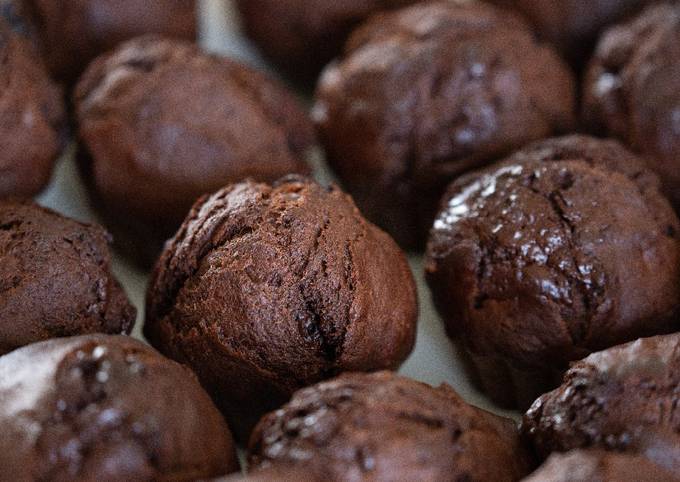 Recipe of Favorite Optionally Vegan, Banana Chocolate Muffins