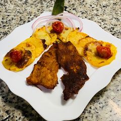 A picture of Grilled potatoes.