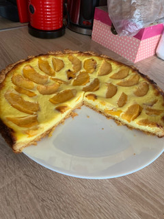 Barackos-tejfölös pite recept fotója