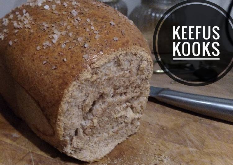 Easiest Way to Prepare Super Quick Homemade Easy Wholemeal Loaf