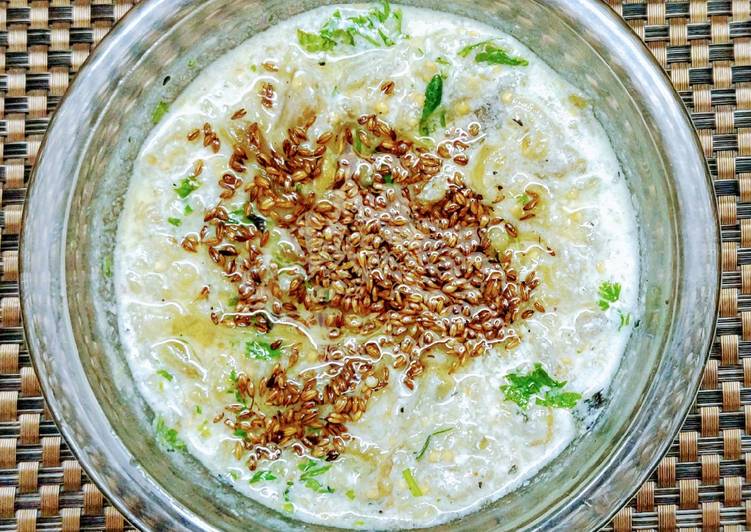 Recipe of Super Quick Homemade Baigan Ka Raita