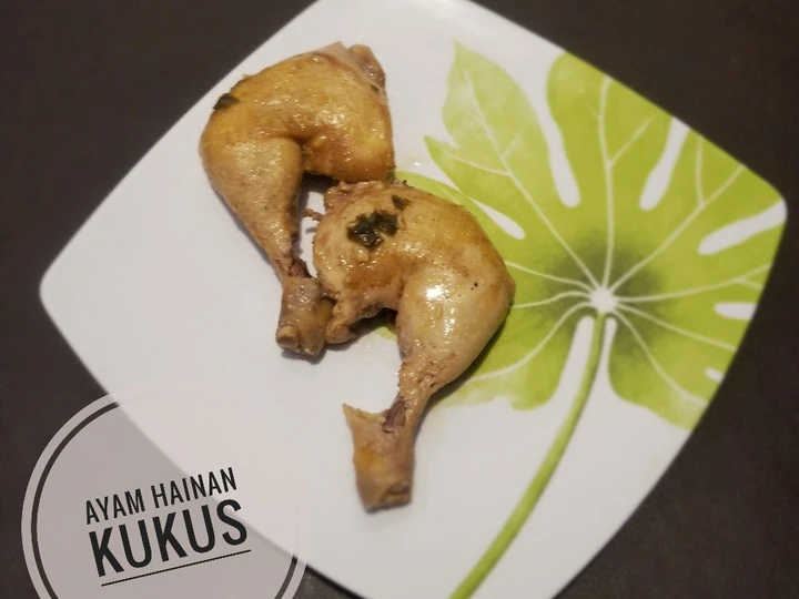 Cara Gampang Menyiapkan Resep  Ayam Hainan Kukus yang Lezat, Lezat Sekali