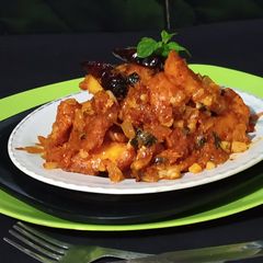 A picture of PaneerChatPati.