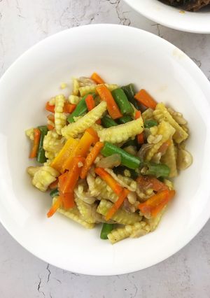 Foto resep Tumis sayur pelangi