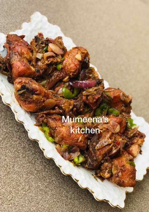 A picture of Peppered chicken.