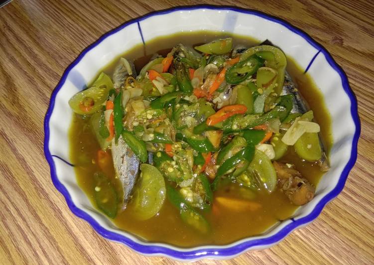 Tumis ikan cue cabe hijau