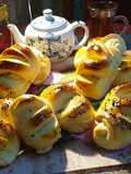 خبز بريوش قطني