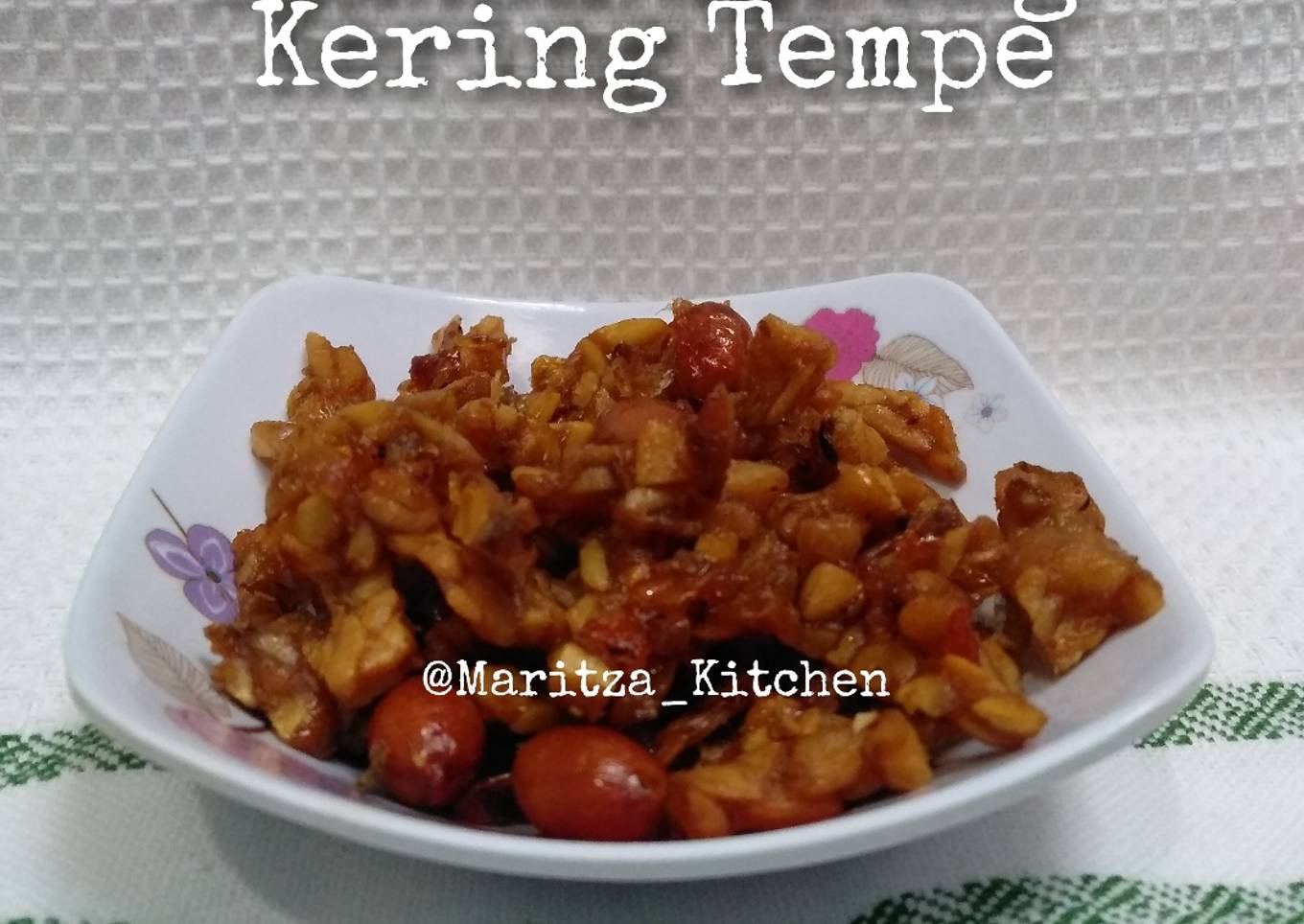 Sambal Goreng Kering Tempe
